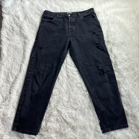 Forever 21 High Rise Mom Jeans - Picture 1 of 9